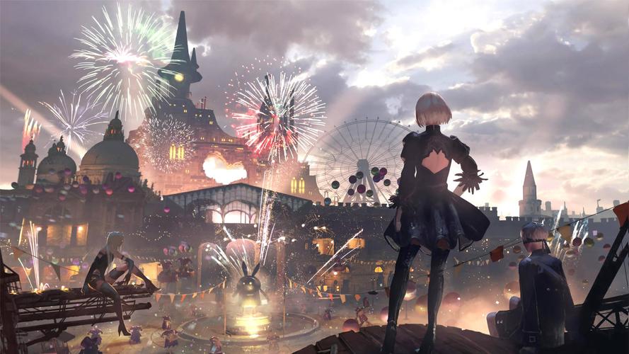 下载尼尔机械纪元2K剪辑精品游戏:超清画面视觉盛宴