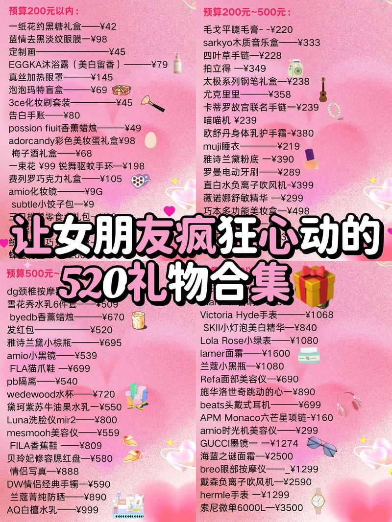 520送女友什么礼物?甜心选择520绅士游戏超赞选择