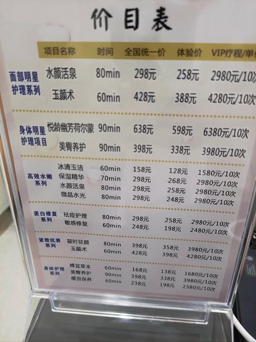 水疗中心最新项目：特色疗程，由您选择！