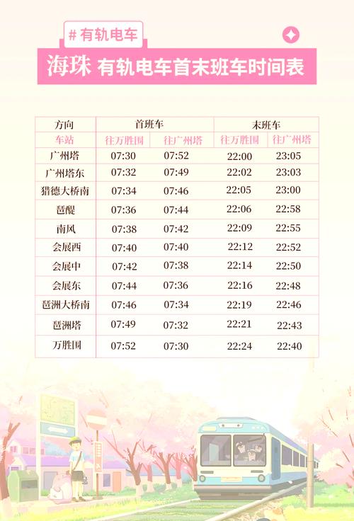 海珠有轨电车最新公告:时间停止运营,出行注意!