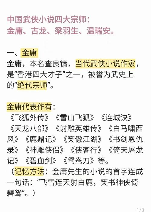 如何找到武侠小说最新版本?不同版本区别在哪里?