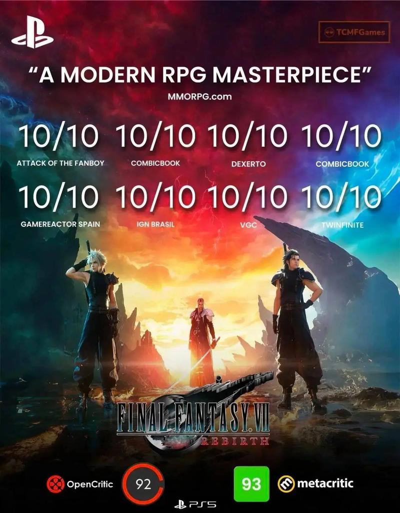 最终幻想7重生最新评测怎么样？真实玩家体验反馈！